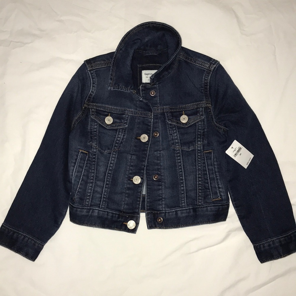 Gapkids denim jacket XS NWT